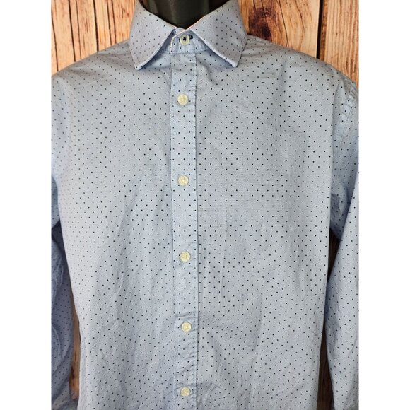 CON.STRUCT Slim Fit Stretch Shirt 16 34/35 Medium - Picture 5 of 7